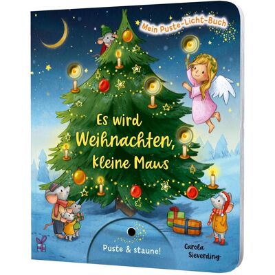 Esslinger Mein Puste-Licht-Buch Es wird Weihnachten, kleine Maus, Kinderbücher von Christina Nömer Esslinger Mein Puste-Licht-Buch Es wird Weihnachten, kleine Maus, Kinderbücher von Christina Nömer