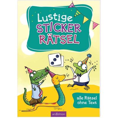 Ars Edition, Sticker, Lustige Sticker-Rätsel Ars Edition, Sticker, Lustige Sticker-Rätsel