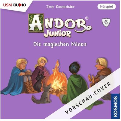 Andor Junior (6), Hörbücher von Jens Baumeister, United Soft Media Verlag Andor Junior (6), Hörbücher von Jens Baumeister, United Soft Media Verlag