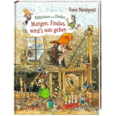 Oetinger Morgen, Findus, wird's was geben, Kinderbücher von Angelika Kutsch, Sven Nordqvist Oetinger Morgen, Findus, wird's was geben, Kinderbücher von Angelika Kutsch, Sven Nordqvist