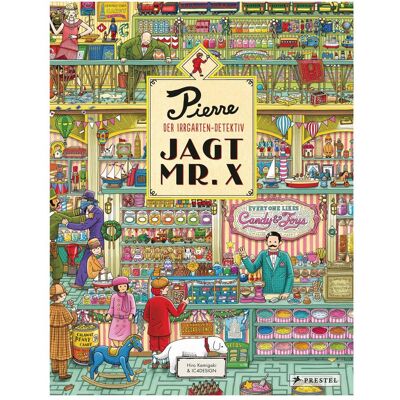 Prestel Pierre, der Irrgarten-Detektiv, jagt Mr. X, Kinderbücher von Hiro Kamigaki Prestel Pierre, der Irrgarten-Detektiv, jagt Mr. X, Kinderbücher von Hiro Kamigaki
