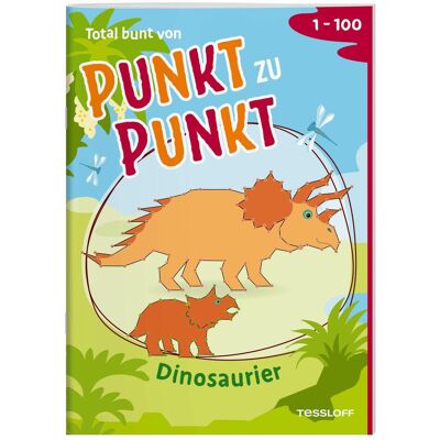 Tessloff Total bunt von Punkt zu Punkt. Dinosaurier. Von 1 bis 100, Kinderbücher von Corina Beurenmeister Tessloff Total bunt von Punkt zu Punkt. Dinosaurier. Von 1 bis 100, Kinderbücher von Corina Beurenmeister