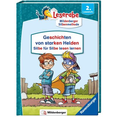 Ravensburger Geschichten von starken Helden - Silbe für Silbe lesen lernen - Leserabe 2. Klasse - Erstlesebuch, Kinderbücher von Markus Grolik, Anja Kiel Ravensburger Geschichten von starken Helden - Silbe für Silbe lesen lernen - Leserabe 2. Klasse - Erstlesebuch, Kinderbücher von Markus Grolik, Anja Kiel