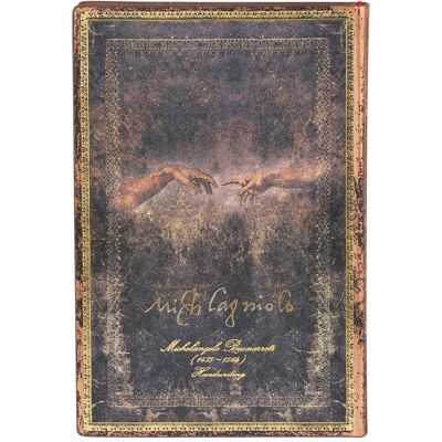Paperblanks, Heft + Block, Softcover Flexis - Michelangelo, Handschrift - Mini - Liniert (Mini, Liniert, Weicher Einband) Paperblanks, Heft + Block, Softcover Flexis - Michelangelo, Handschrift - Mini - Liniert (Mini, Liniert, Weicher Einband)