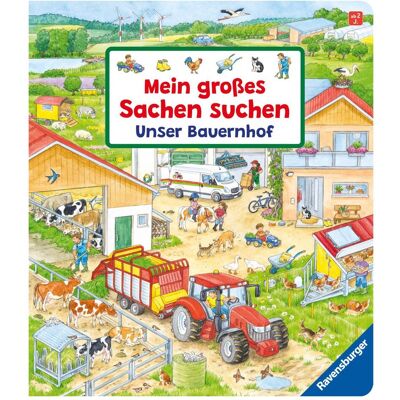 Ravensburger Mein grosses Sachen suchen: Unser Bauernhof, Kinderbücher von Susanne Gernhäuser Ravensburger Mein grosses Sachen suchen: Unser Bauernhof, Kinderbücher von Susanne Gernhäuser