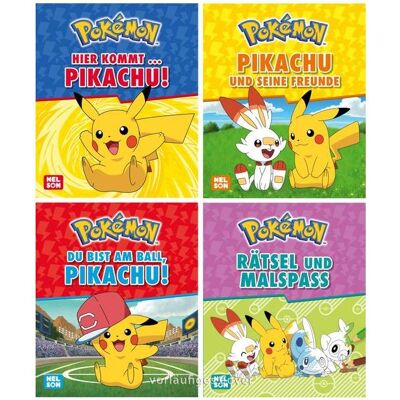 Carlsen Mini Pokmon Pikachu 1-4 Carlsen Mini Pokmon Pikachu 1-4