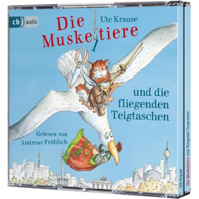 Penguin Random House Die Muskeltiere und die Fliegenden Teigtaschen, Hörbücher von Ute Krause, Andreas Fröhlich Penguin Random House Die Muskeltiere und die Fliegenden Teigtaschen, Hörbücher von Ute Krause, Andreas Fröhlich