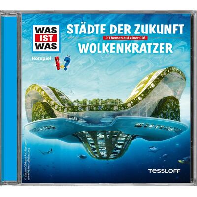 Tessloff Folge 55: Städte Der Zukunft/Wolkenkratzer, Hörbücher von Dr. Manfred Baur, Jakob Riedl, Günther Illi, Anna Carlsson, Crock Krumbiegel Tessloff Folge 55: Städte Der Zukunft/Wolkenkratzer, Hörbücher von Dr. Manfred Baur, Jakob Riedl, Günther Illi, Anna Carlsson, Crock Krumbiegel