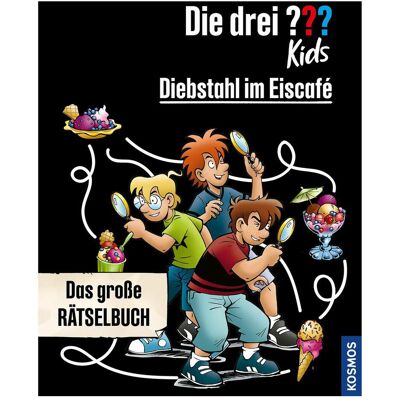 Kosmos Die drei??? Kids, Diebstahl im Eiscafé, Kinderbücher von Björn Springorum, Jan Sasse, Kim Schmidt Kosmos Die drei??? Kids, Diebstahl im Eiscafé, Kinderbücher von Björn Springorum, Jan Sasse, Kim Schmidt