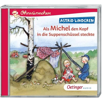 Oetinger Als Michel den Kopf in die Suppenschüssel steckte, Hörbücher von Kay Poppe, Ursula Illert, Frank Gustavus, Astrid Lindgren Oetinger Als Michel den Kopf in die Suppenschüssel steckte, Hörbücher von Kay Poppe, Ursula Illert, Frank Gustavus, Astrid Lindgren