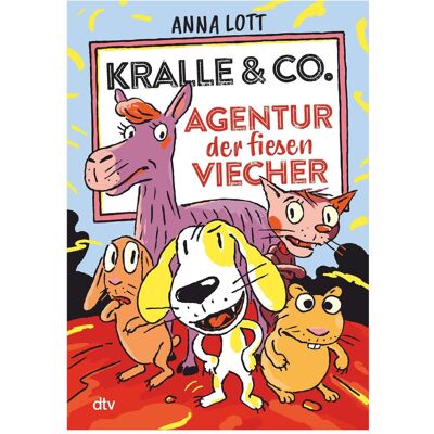 DTV Kralle & Co. – Agentur der fiesen Viecher, Kinderbücher von Thomas M. Müller, Anna Lott DTV Kralle & Co. – Agentur der fiesen Viecher, Kinderbücher von Thomas M. Müller, Anna Lott