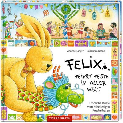 Coppenrath Felix feiert Feste in aller Welt, Kinderbücher von Annette Langen Coppenrath Felix feiert Feste in aller Welt, Kinderbücher von Annette Langen