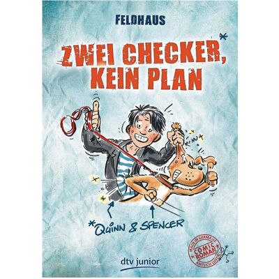 DTV Zwei Checker, kein Plan Quinn & Spencer, Kinderbücher von Hans-Jürgen Feldhaus DTV Zwei Checker, kein Plan Quinn & Spencer, Kinderbücher von Hans-Jürgen Feldhaus