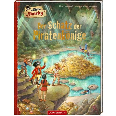 Coppenrath Käpt'n Sharky - Der Schatz der Piratenkönige, Kinderbücher von Jutta Langreuter, Jeremy Langreuter Coppenrath Käpt'n Sharky - Der Schatz der Piratenkönige, Kinderbücher von Jutta Langreuter, Jeremy Langreuter