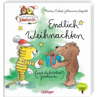 Oetinger Nach einer Figurenwelt von Janosch. Endlich Weihnachten (und die falschen Geschenke), Kinderbücher von Florian Fickel, Johanna Seipelt Oetinger Nach einer Figurenwelt von Janosch. Endlich Weihnachten (und die falschen Geschenke), Kinderbücher von Florian Fickel, Johanna Seipelt