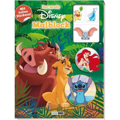 Panini Disney: Der grosse Disney-Malblock Panini Disney: Der grosse Disney-Malblock