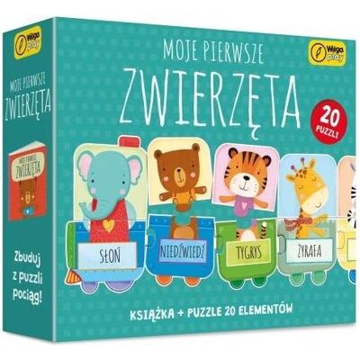 Wilga Play Puzzle 20 El+Buch Meine Haustiere (20 Teile) Wilga Play Puzzle 20 El+Buch Meine Haustiere (20 Teile)