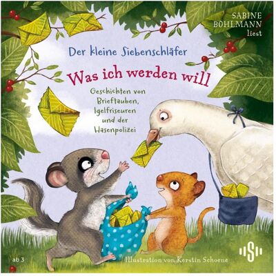 Hörbuch Hamburg Der kleine Siebenschläfer: Was ich werden will, Hörbücher von Sabine Bohlmann Hörbuch Hamburg Der kleine Siebenschläfer: Was ich werden will, Hörbücher von Sabine Bohlmann