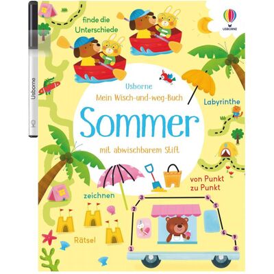 Usborne Publishing Mein Wisch-und-weg-Buch: Sommer, Kinderbücher von Kirsteen Robson Usborne Publishing Mein Wisch-und-weg-Buch: Sommer, Kinderbücher von Kirsteen Robson