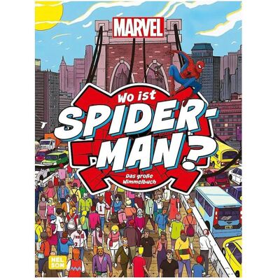 Nelson Marvel: Wo ist Spider-Man? Das grosse Wimmelbuch, Kinderbücher von Marvel, Constanze Steindamm Nelson Marvel: Wo ist Spider-Man? Das grosse Wimmelbuch, Kinderbücher von Marvel, Constanze Steindamm