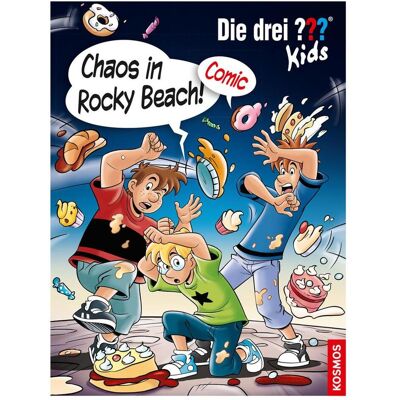 Kosmos Die drei??? Kids, Chaos in Rocky Beach!, Kinderbücher von Björn Springorum, Christian Hector Kosmos Die drei??? Kids, Chaos in Rocky Beach!, Kinderbücher von Björn Springorum, Christian Hector