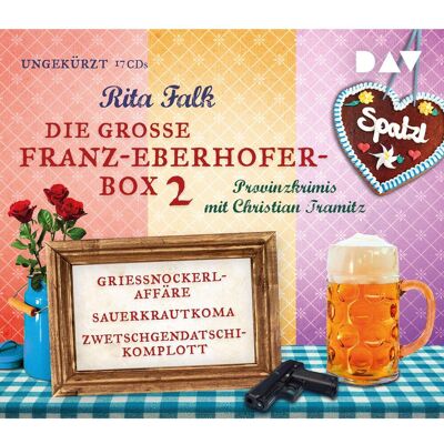 Audio Verlag Die grosse Franz-Eberhofer-Box 2, Hörbücher von Christian Tramitz, Rita Falk Audio Verlag Die grosse Franz-Eberhofer-Box 2, Hörbücher von Christian Tramitz, Rita Falk