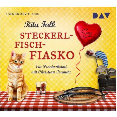Audio Verlag Steckerlfischfiasko, Hörbücher von Rita Falk Audio Verlag Steckerlfischfiasko, Hörbücher von Rita Falk