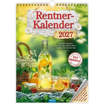 Trötsch, Kalender, Rentnerkalender2027 Trötsch, Kalender, Rentnerkalender2027