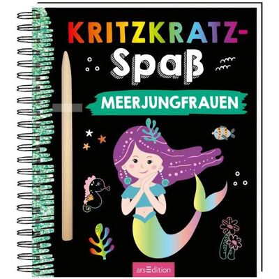 Ars Edition Kritzkratz-Spass Meerjungfrauen Ars Edition Kritzkratz-Spass Meerjungfrauen