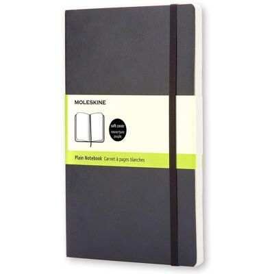 Moleskine, Heft + Block, Classic Soft LL (A5, Blanko, Weicher Einband) Moleskine, Heft + Block, Classic Soft LL (A5, Blanko, Weicher Einband)