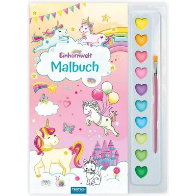 Trötsch Einhornwelt - Malbuch mit Tuschkasten Trötsch Einhornwelt - Malbuch mit Tuschkasten
