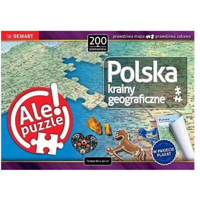 Demar Puzzle - Geografische Länder Polens (200 Teile) Demar Puzzle - Geografische Länder Polens (200 Teile)