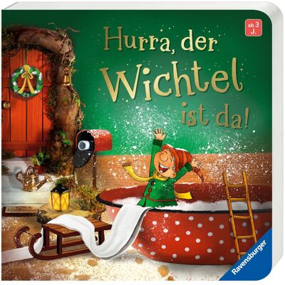Ravensburger, Babybücher, Hurra, der Wichtel ist da! (Deutsch) Ravensburger, Babybücher, Hurra, der Wichtel ist da! (Deutsch)