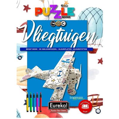 Eureka! !!! 3D Puzzle Books Vliegtuigen (Dutch) = German 470052 French 470102 Eureka! !!! 3D Puzzle Books Vliegtuigen (Dutch) = German 470052 French 470102