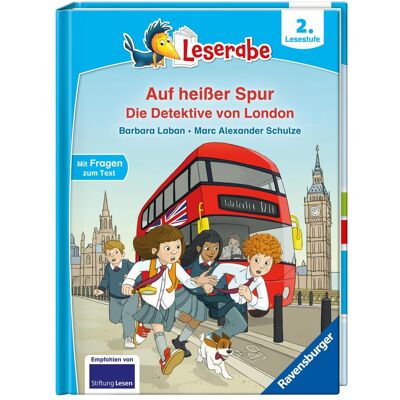 Ravensburger Leserabe - 2. Lesestufe: Auf heisser Spur - Die Detektive von London, Schulbücher von Barbara, Laban, Barbara Laban Ravensburger Leserabe - 2. Lesestufe: Auf heisser Spur - Die Detektive von London, Schulbücher von Barbara, Laban, Barbara Laban