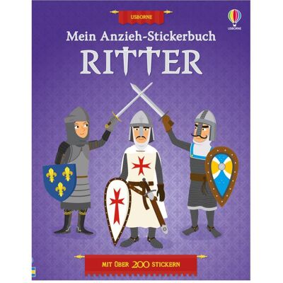 Usborne Publishing Mein Anzieh-Stickerbuch: Ritter, Kinderbücher von Kate Davies Usborne Publishing Mein Anzieh-Stickerbuch: Ritter, Kinderbücher von Kate Davies