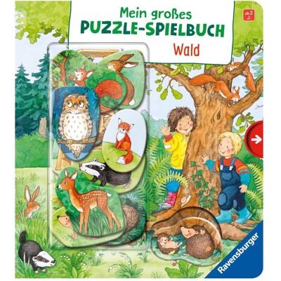 Ravensburger, Babybücher, Mein grosses Puzzle-Spielbuch: Wald (Deutsch) Ravensburger, Babybücher, Mein grosses Puzzle-Spielbuch: Wald (Deutsch)