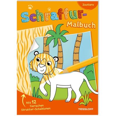 Tessloff Schraffur-Malbuch. Zootiere Tessloff Schraffur-Malbuch. Zootiere