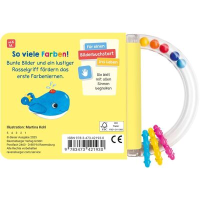 Ravensburger, Babybücher, Mein buntes Rasselbuch (Deutsch) Ravensburger, Babybücher, Mein buntes Rasselbuch (Deutsch)