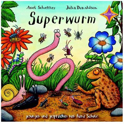 Beltz & Gelberg Superwurm, Hörbücher von Julia Donaldson, Axel Scheffler Beltz & Gelberg Superwurm, Hörbücher von Julia Donaldson, Axel Scheffler