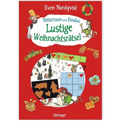 Oetinger Pettersson und Findus. Lustige Weihnachtsrätsel, Kinderbücher von Sven Nordqvist Oetinger Pettersson und Findus. Lustige Weihnachtsrätsel, Kinderbücher von Sven Nordqvist