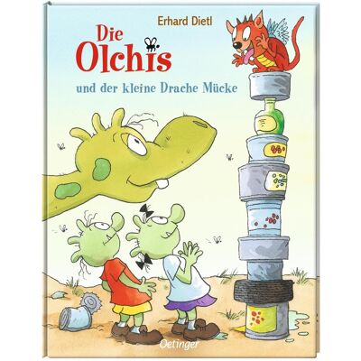 Oetinger Die Olchis und der kleine Drache Mücke, Kinderbücher von Erhard Dietl Oetinger Die Olchis und der kleine Drache Mücke, Kinderbücher von Erhard Dietl