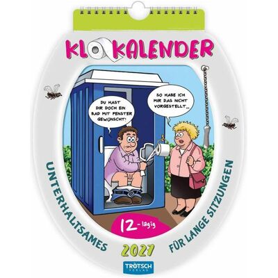 Trötsch, Kalender, - Formkalender Klokalender 2027 unterhaltsames für lange Sitzungen Trötsch, Kalender, - Formkalender Klokalender 2027 unterhaltsames für lange Sitzungen