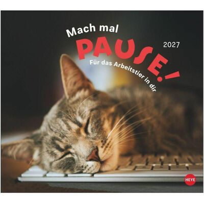 Athesia, Kalender, Mach mal Pause Bildkalender 2027 Athesia, Kalender, Mach mal Pause Bildkalender 2027