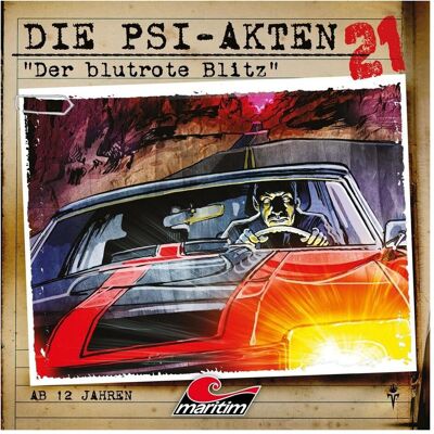 Phonag Die PSI-Akten 21: Der Blutrote Blitz, Hörbücher Phonag Die PSI-Akten 21: Der Blutrote Blitz, Hörbücher