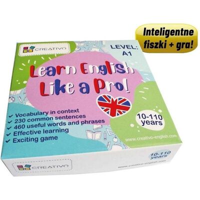 Creative Lernen Sie Englisch wie ein Profi mit Karteikarten + A1-Spiel (Englisch) Creative Lernen Sie Englisch wie ein Profi mit Karteikarten + A1-Spiel (Englisch)