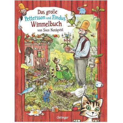 Oetinger Das grosse Pettersson und Findus Wimmelbuch, Kinderbücher von Sven Nordqvist Oetinger Das grosse Pettersson und Findus Wimmelbuch, Kinderbücher von Sven Nordqvist