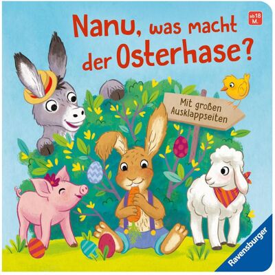 Ravensburger, Babybücher, Nanu, was macht der Osterhase? (Deutsch) Ravensburger, Babybücher, Nanu, was macht der Osterhase? (Deutsch)