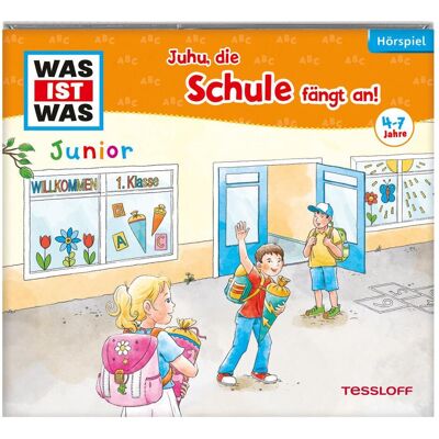 Karussell Was ist Was Junior - Juhu, die Schule fängt an!, Hörbücher von Anja Herrenbrück Karussell Was ist Was Junior - Juhu, die Schule fängt an!, Hörbücher von Anja Herrenbrück