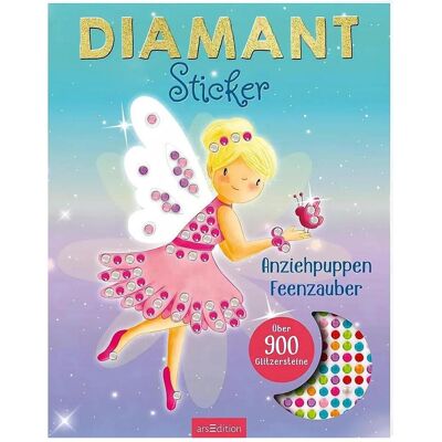 Ars Edition, Sticker, Diamantsticker Anziehpuppen – Feenzauber (900 Sticker) Ars Edition, Sticker, Diamantsticker Anziehpuppen – Feenzauber (900 Sticker)